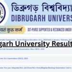 Dibrugarh University Result 2025
