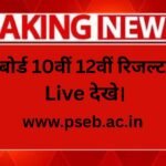 Punjab Board 10th 12th Result 2025 (Live Update) पंजाब बोर्ड 10वीं 12वीं रिजल्ट 2025 यहां से चेक करे।