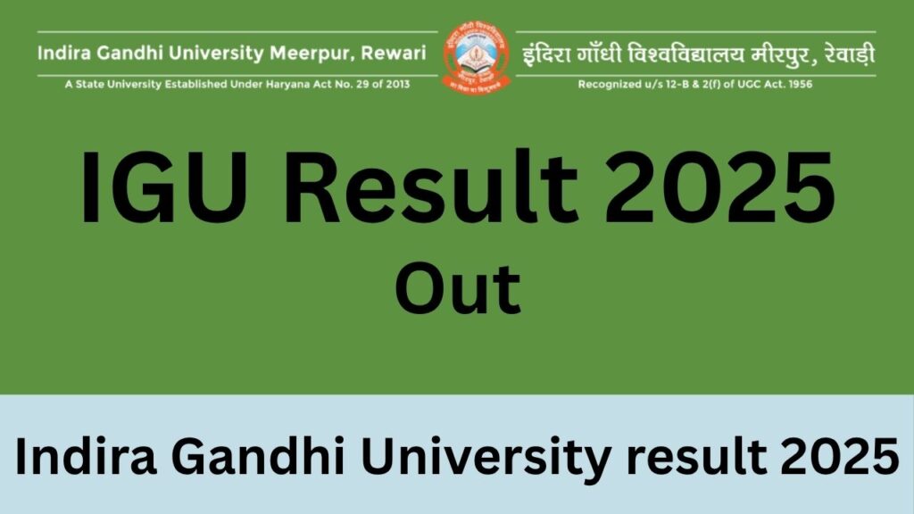 IGU Result 2025