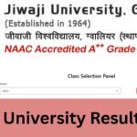 Jiwaji University Result 2025