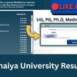 Rajju Bhaiya University Result 2025