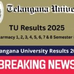 Telangana University Results 2025
