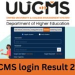 UUCMS login Result 2025