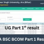 VKSU UG Part 1 result 2025