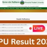 HPU Result 2025