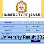 Jammu University Result 2025 (Live)