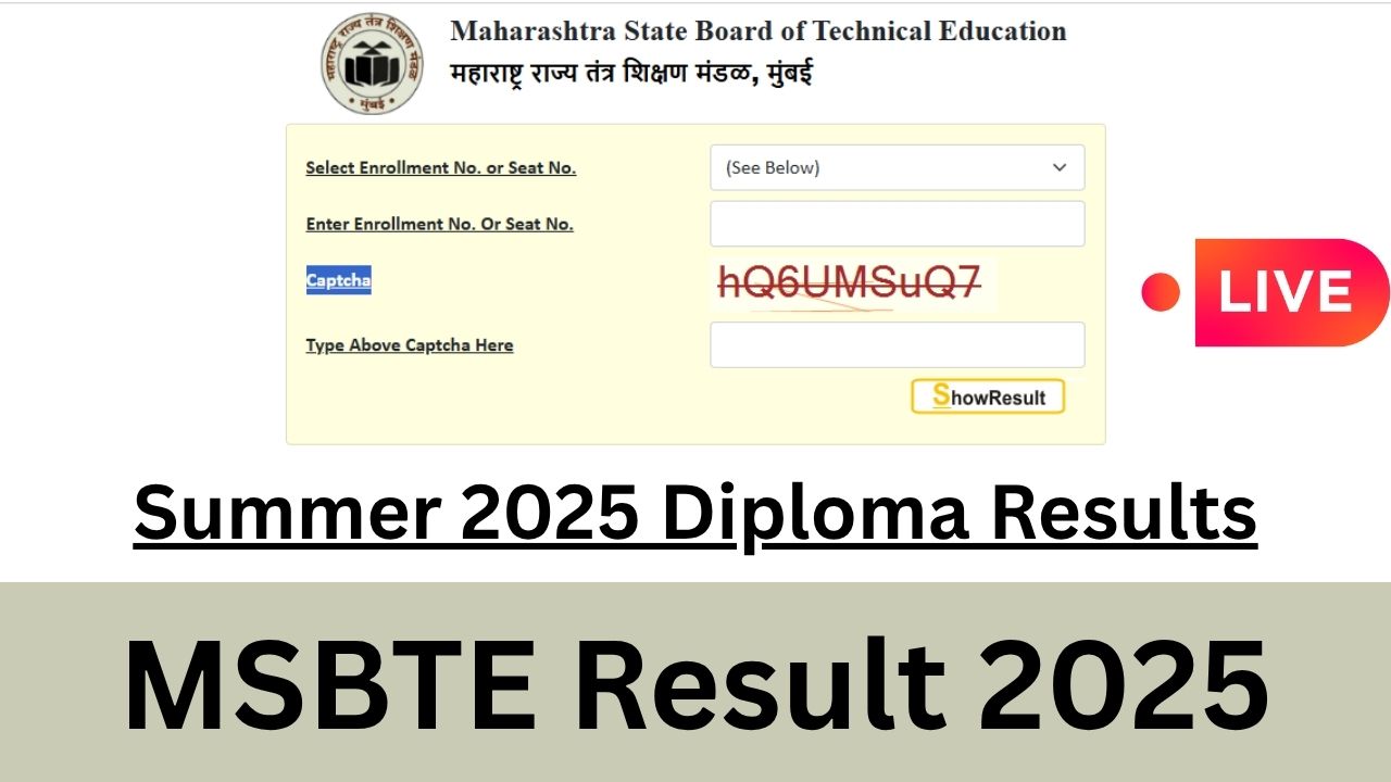 MSBTE Result 2025