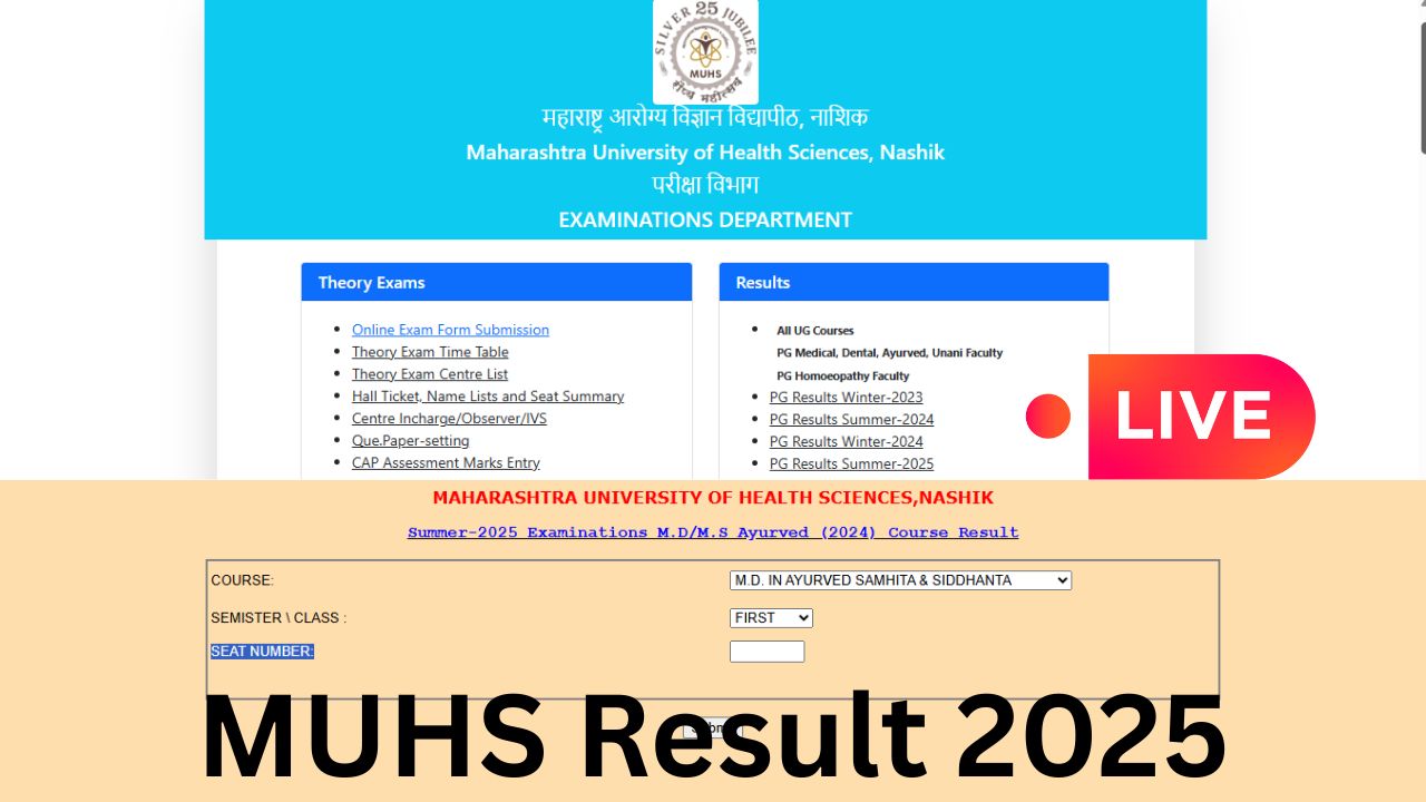MUHS Result 2025