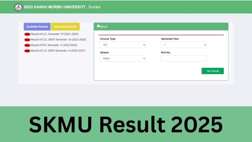 SKMU Result 2025